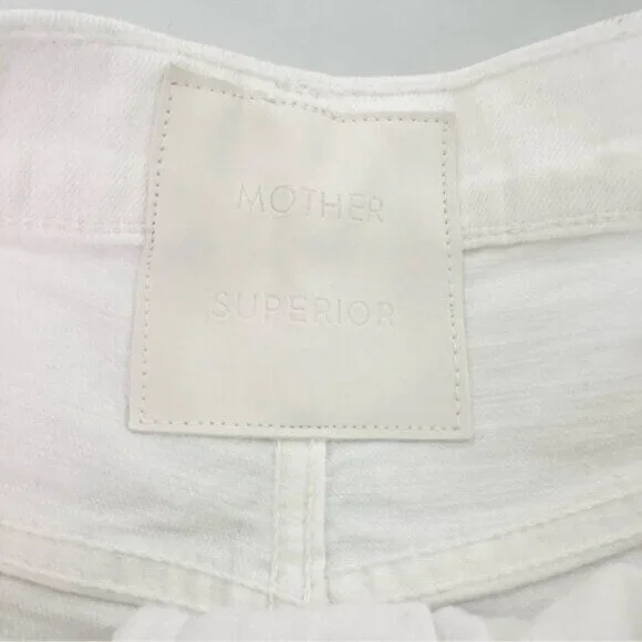 NWT Mother Superior The Stud Finder Sneak Totally Innocent Utility Jeans Size 27 - Picture 9 of 12